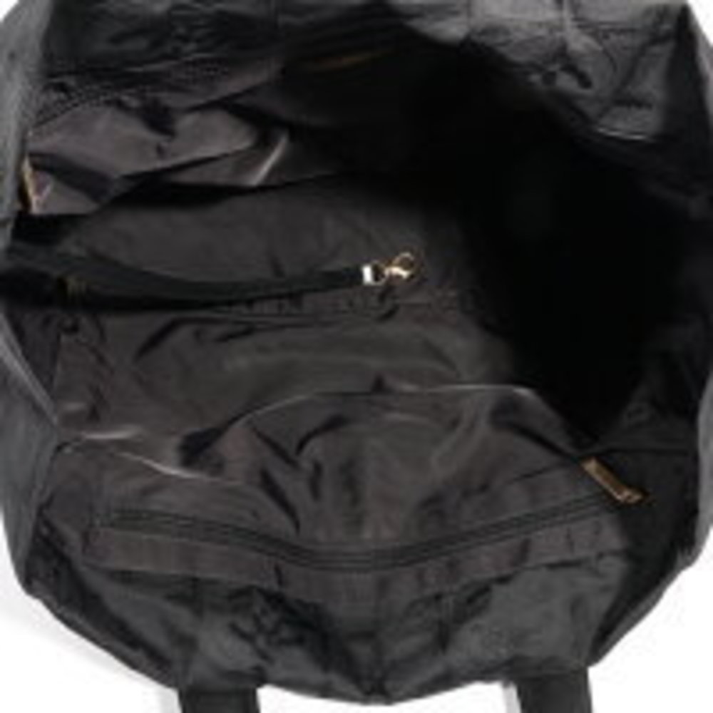 CHANEL Cocomark Travel Tote Bag Black Nylon Leather - Picture 8 of 8